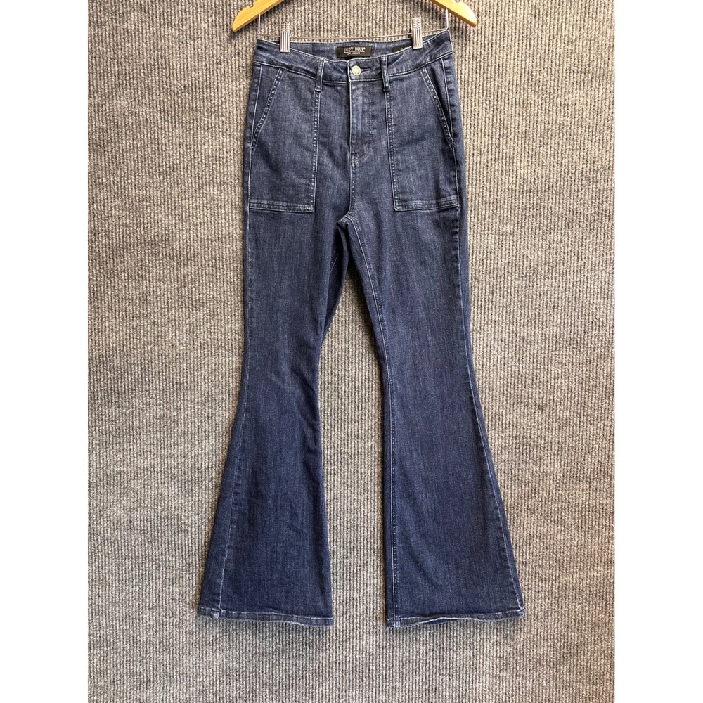 Judy Blue High Rise Flare Fit Jeans l 3/26 Boho Chic Clean Girl Western Boho